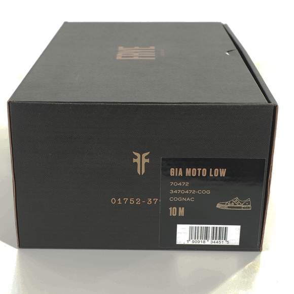 Gia Moto Low Genuine Shearling Buckle Strap Sneakers - Picture 8 of 8